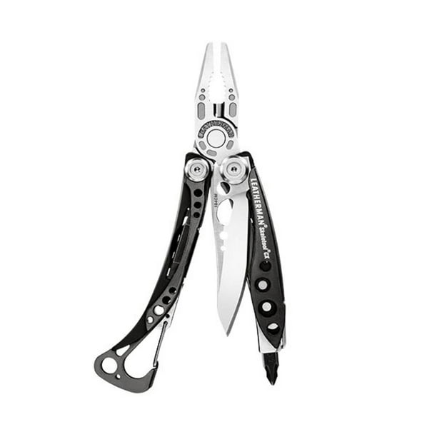 LEATHERMAN SKELETOOL MULTI-TOOL BLACK WITH TOPO BLADE **EXCELLENT CONDITION**